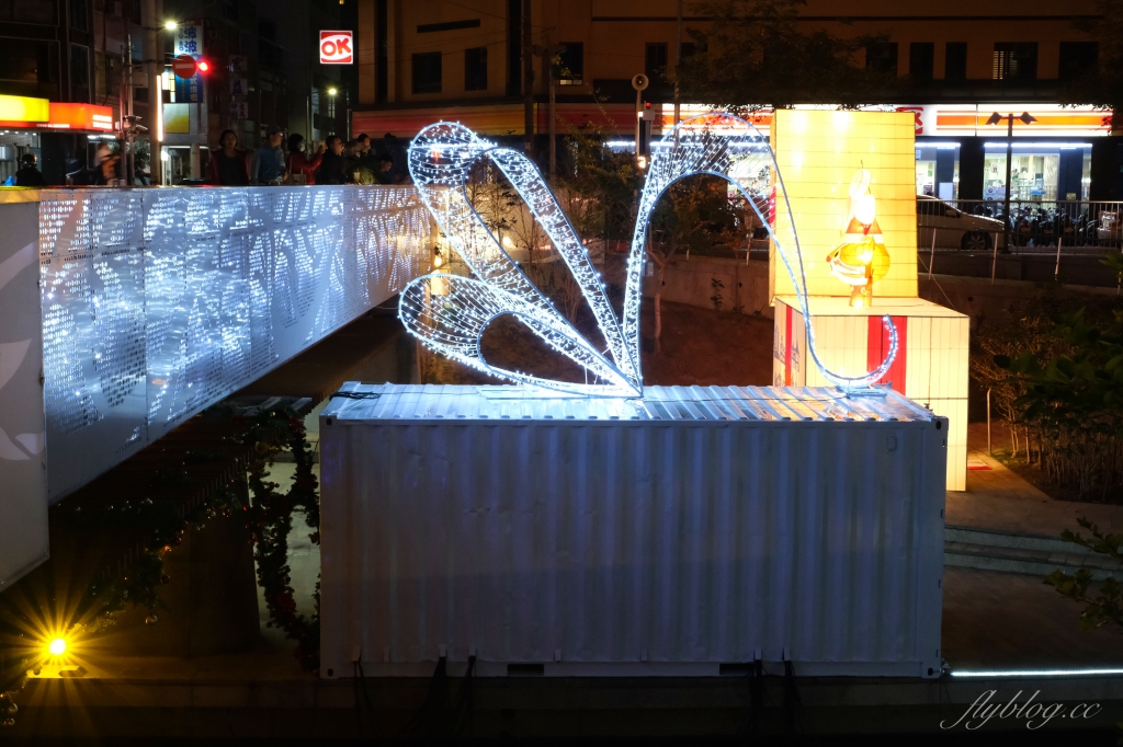 【台中中區】2020柳川藍帶水岸：台中好YA誕~2020聖誕節柳川藍帶水岸點燈囉！ @飛天璇的口袋