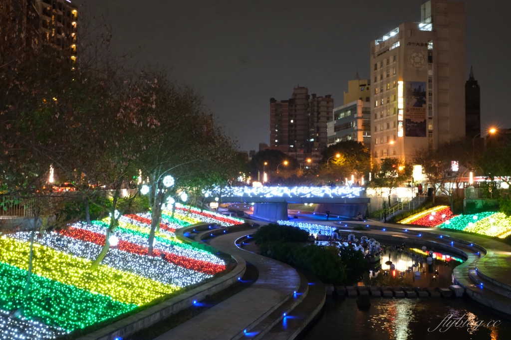【台中中區】2020柳川藍帶水岸：台中好YA誕~2020聖誕節柳川藍帶水岸點燈囉！ @飛天璇的口袋