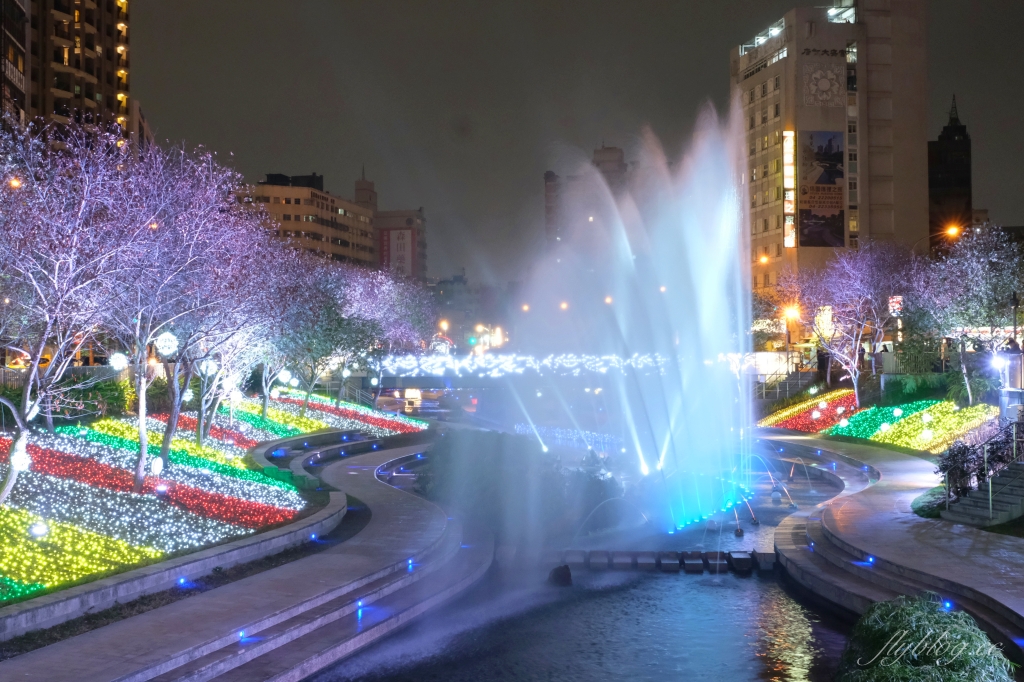 【台中中區】2020柳川藍帶水岸：台中好YA誕~2020聖誕節柳川藍帶水岸點燈囉！ @飛天璇的口袋