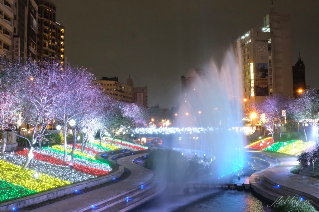 【台中中區】2020柳川藍帶水岸：台中好YA誕~2020聖誕節柳川藍帶水岸點燈囉！ @飛天璇的口袋