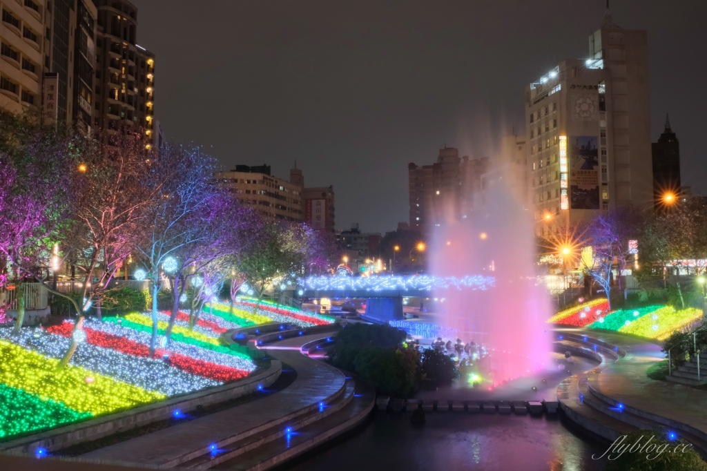 【台中中區】2020柳川藍帶水岸：台中好YA誕~2020聖誕節柳川藍帶水岸點燈囉！ @飛天璇的口袋