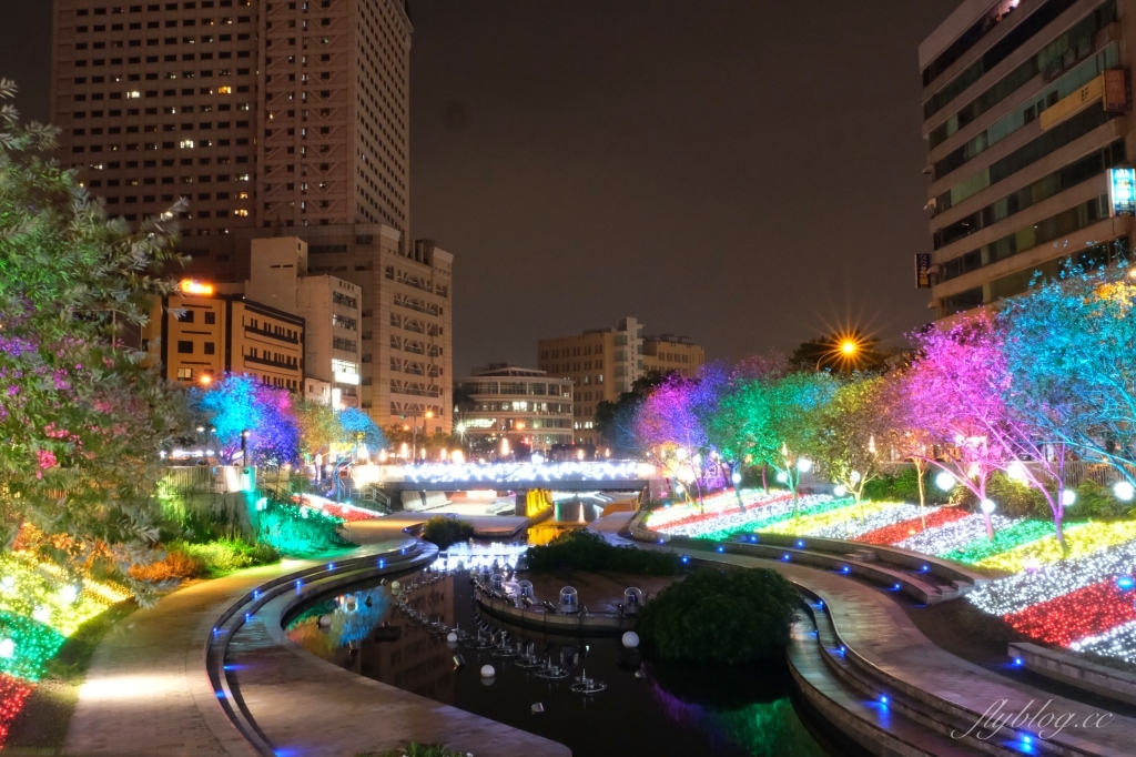 【台中中區】2020柳川藍帶水岸：台中好YA誕~2020聖誕節柳川藍帶水岸點燈囉！ @飛天璇的口袋