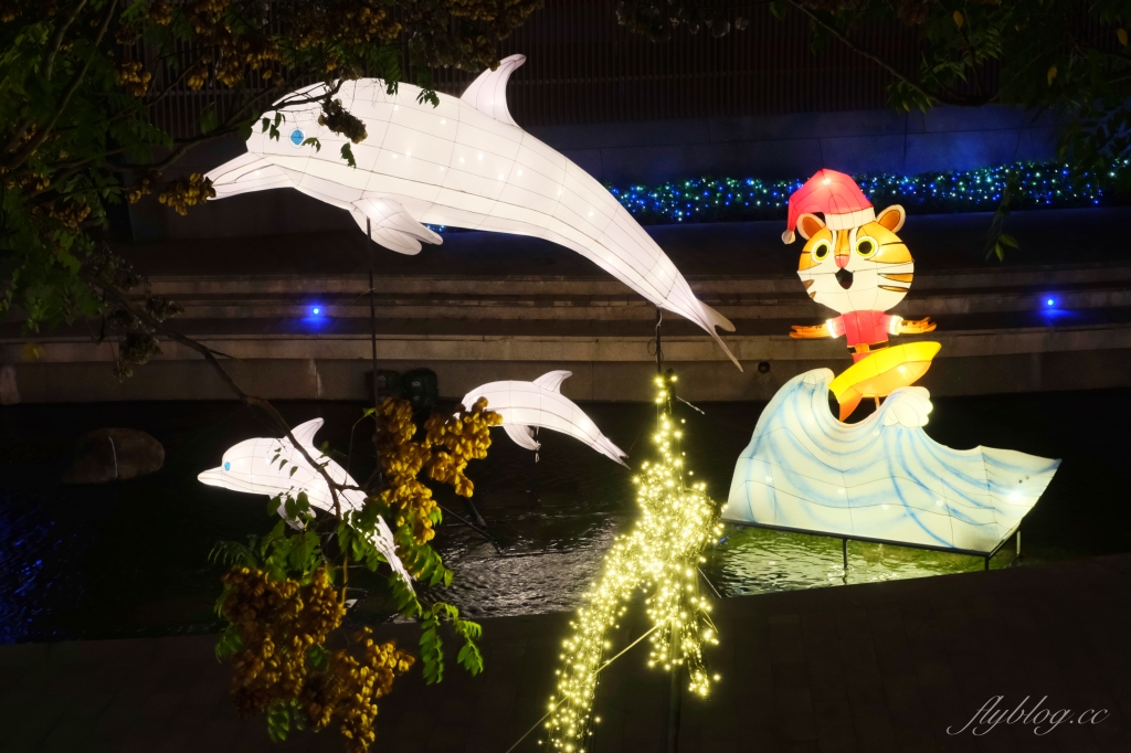 【台中中區】2020柳川藍帶水岸：台中好YA誕~2020聖誕節柳川藍帶水岸點燈囉！ @飛天璇的口袋