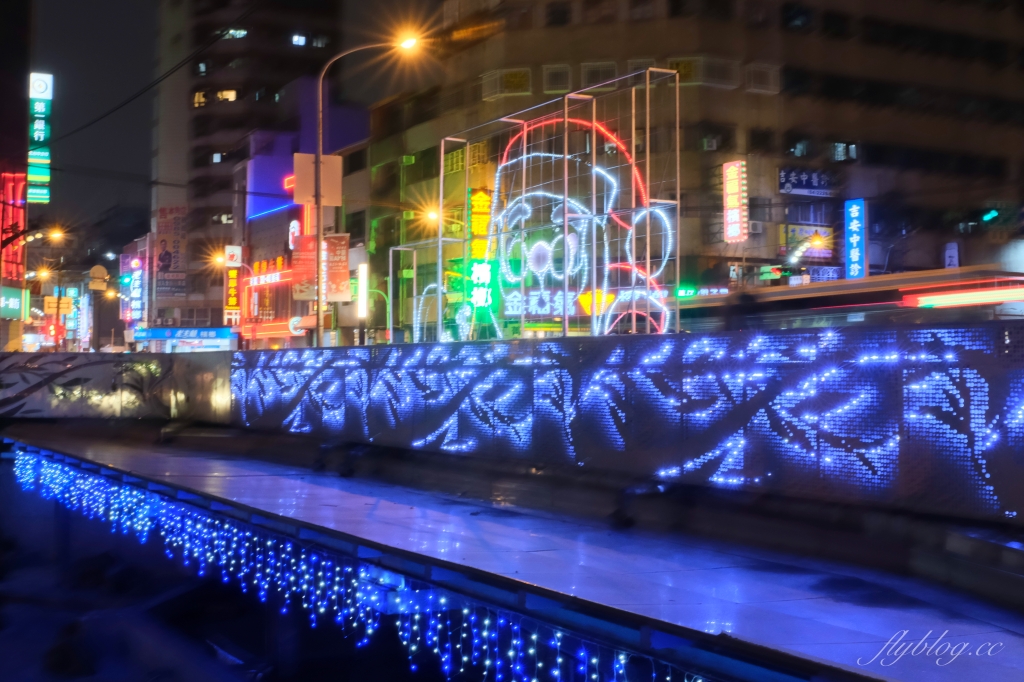 【台中中區】2020柳川藍帶水岸：台中好YA誕~2020聖誕節柳川藍帶水岸點燈囉！ @飛天璇的口袋