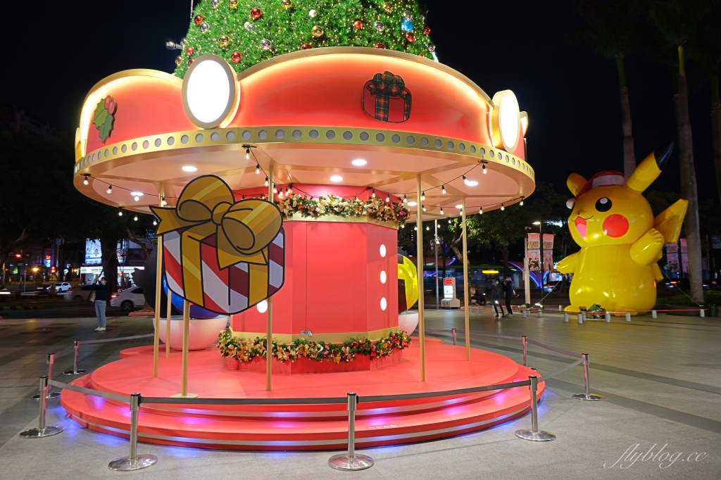 【台中西屯】寶可夢遊樂園：6公尺高寶可夢現身台中！2020台中新光三越百貨聖誕節主題裝置 @飛天璇的口袋