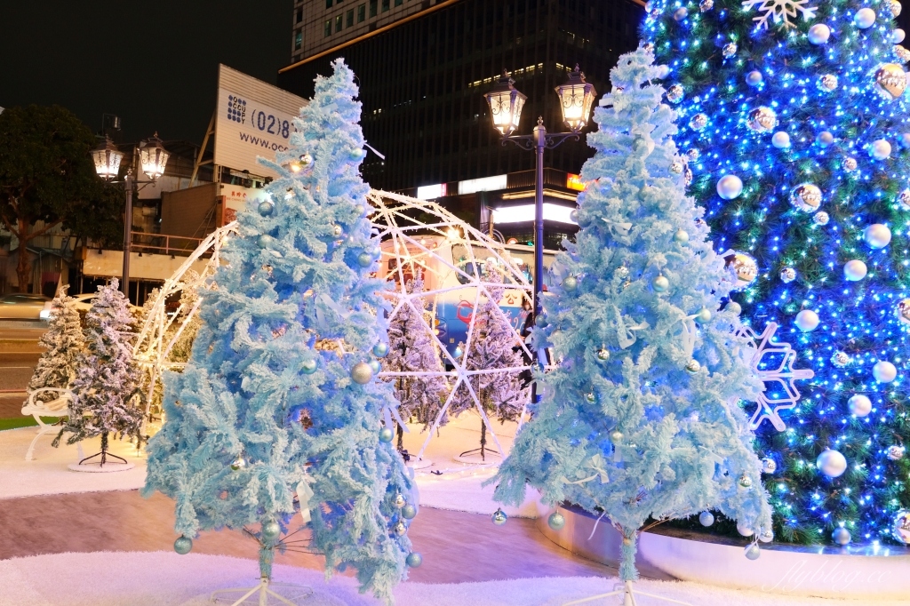 【台中西區】廣三SOGO百貨聖誕節裝置：浪漫的北歐雪景，期間限定11/27~1/10 @飛天璇的口袋