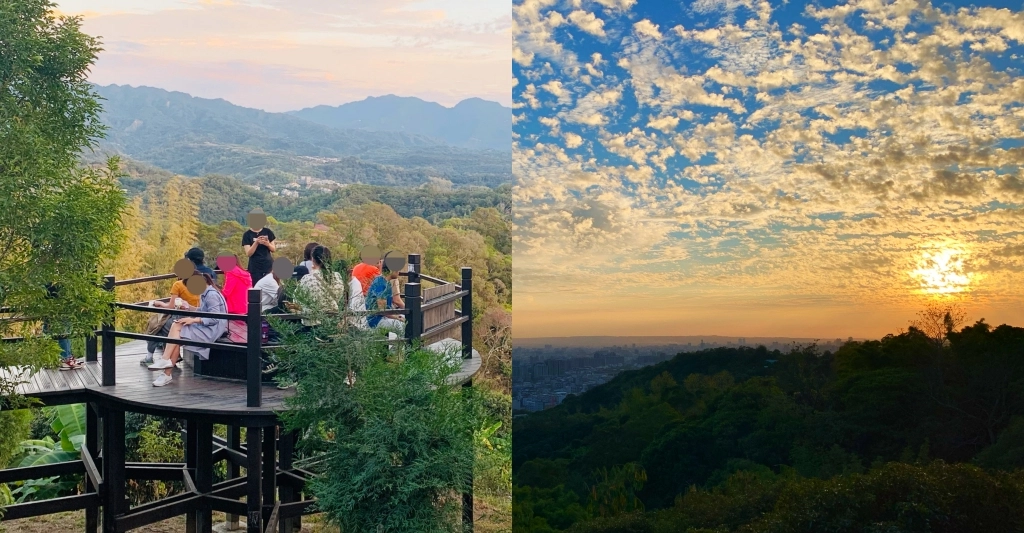 台中北屯｜大坑9號步道．觀音亭休憩平台開放了，遠眺山林綠意和台中市景 @飛天璇的口袋