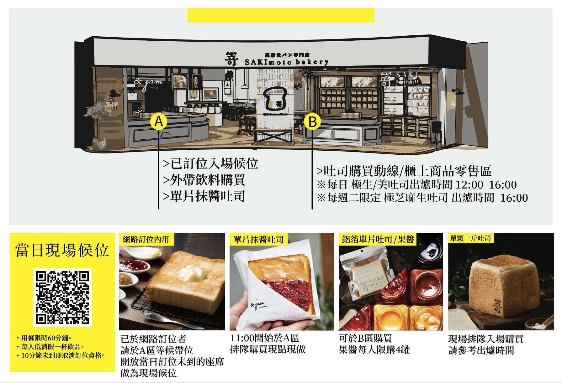 台北信義｜嵜本高級生吐司專門店 SAKImoto Bakery．日本第一生吐司品牌信義門市，內用開放網路預約 @飛天璇的口袋