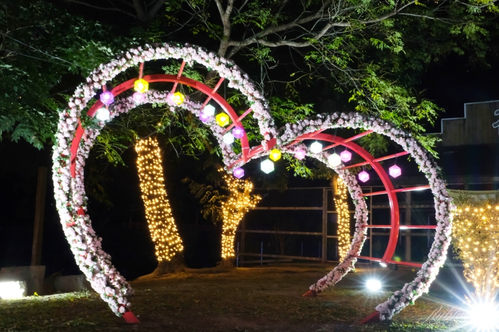 【台中石岡】2021石岡花漾藝術節：必拍7大主題燈展區，充滿愛心元素的石岡燈會 @飛天璇的口袋