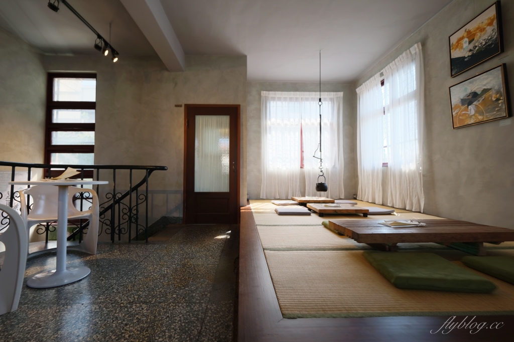 嘉義東區｜起風：嘉義充滿韻味的老宅甜點店，二樓榻榻米區是網美最愛 @飛天璇的口袋