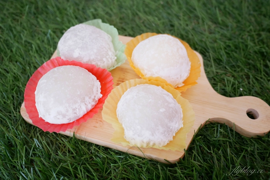 鹿港丁師傅麻糬｜軟Q香滑的手工麻糬，推薦必買奶酥口味，鹿港必買伴手禮 @飛天璇的口袋