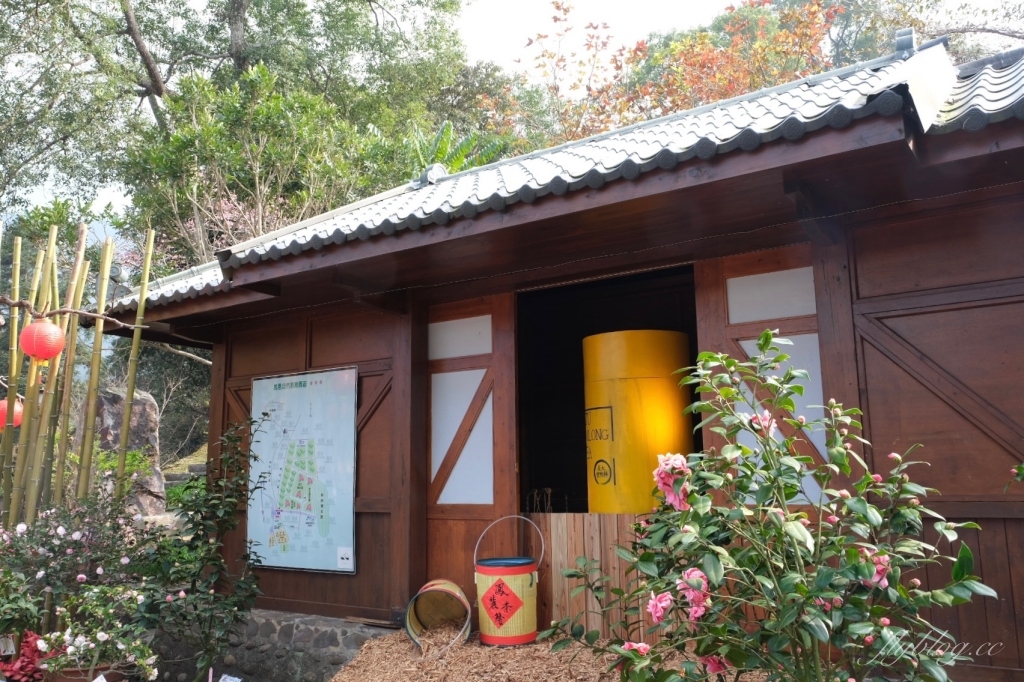 南投鹿谷｜台大茶園 鹿谷鳳凰自然教育園區．南投台大茶園櫻花季，散步浪漫河津櫻木棧步道 @飛天璇的口袋