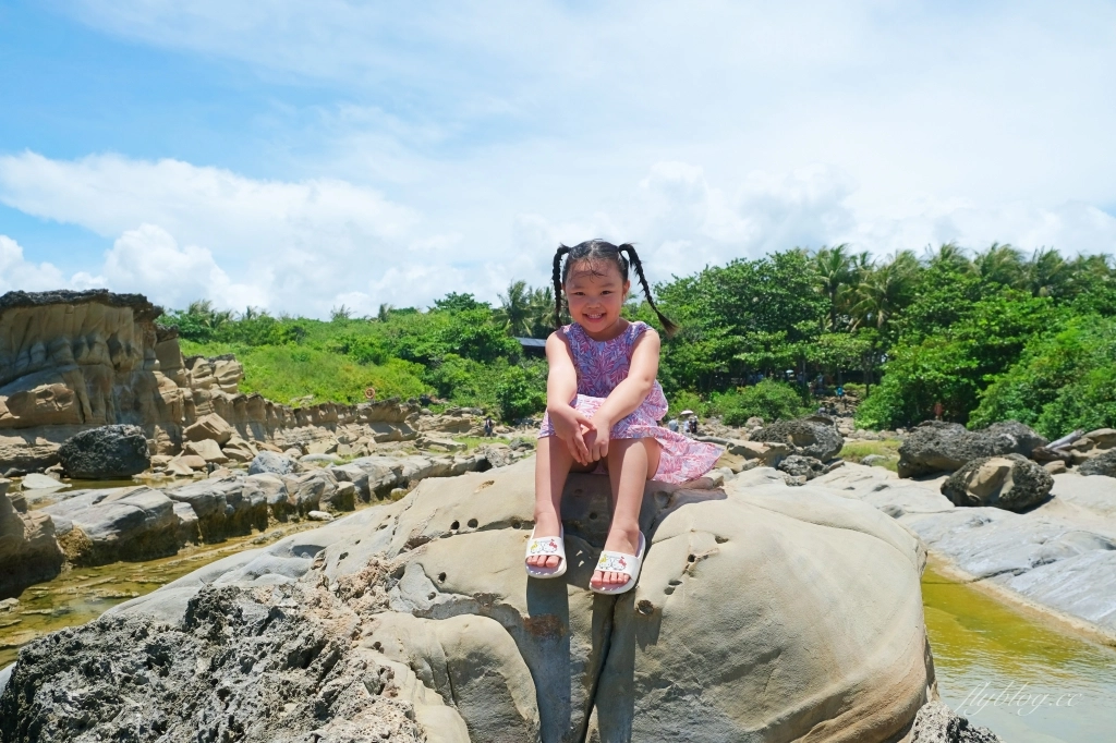 台東景點｜小野柳．充滿自然生態東部沿海地質教室，天氣好的時候還可以眺望綠島 @飛天璇的口袋