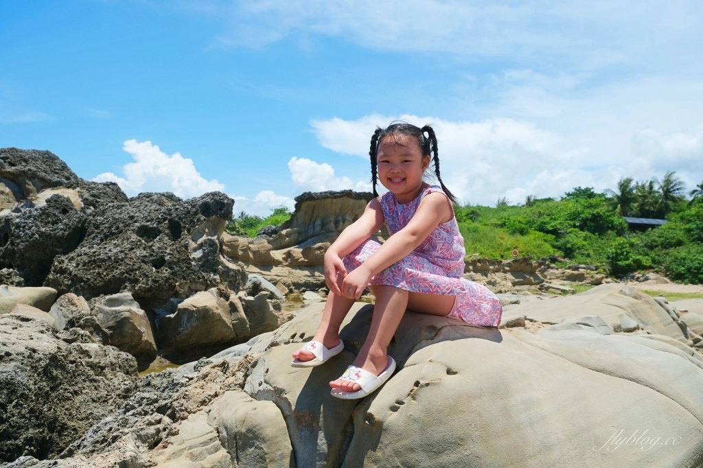 台東景點｜小野柳．充滿自然生態東部沿海地質教室，天氣好的時候還可以眺望綠島 @飛天璇的口袋