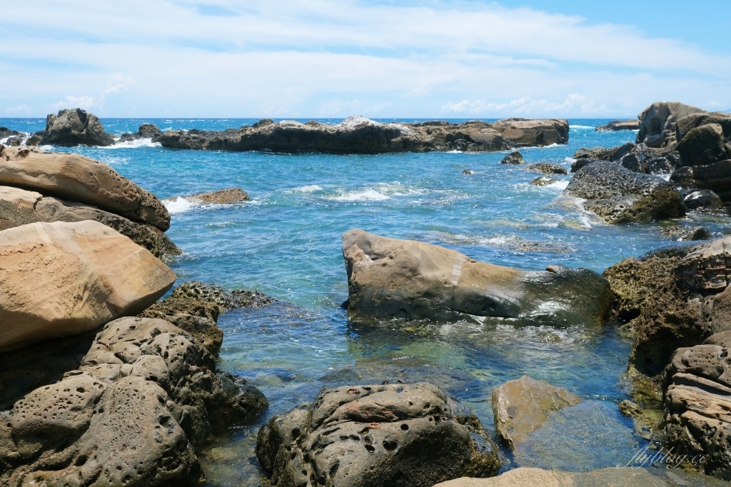 台東景點｜小野柳．充滿自然生態東部沿海地質教室，天氣好的時候還可以眺望綠島 @飛天璇的口袋