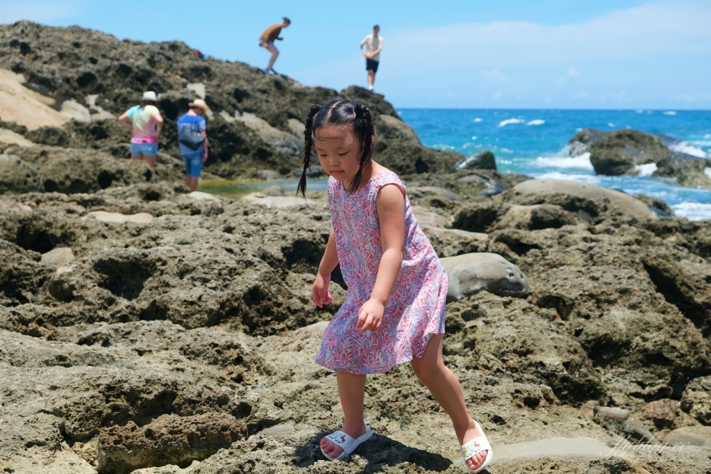 台東景點｜小野柳．充滿自然生態東部沿海地質教室，天氣好的時候還可以眺望綠島 @飛天璇的口袋