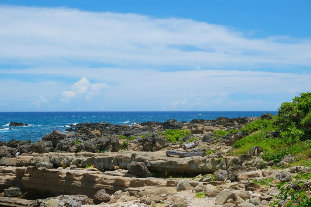 台東景點｜小野柳．充滿自然生態東部沿海地質教室，天氣好的時候還可以眺望綠島 @飛天璇的口袋