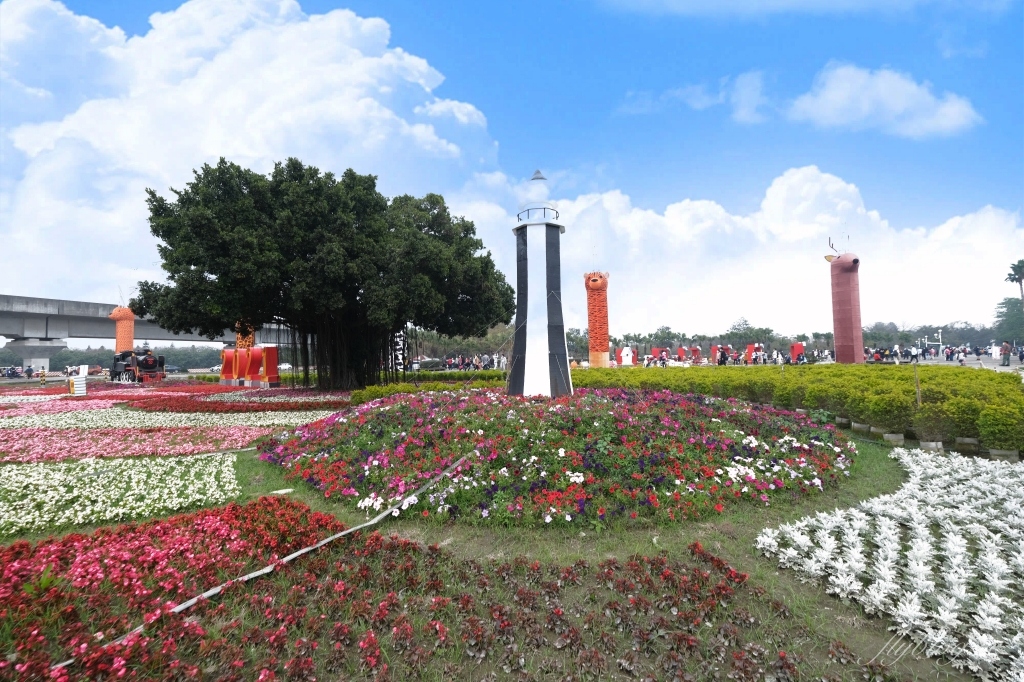 【彰化溪州】溪州公園：2021花在彰化花博會~環遊”世界花海”的偽出國新玩法 @飛天璇的口袋