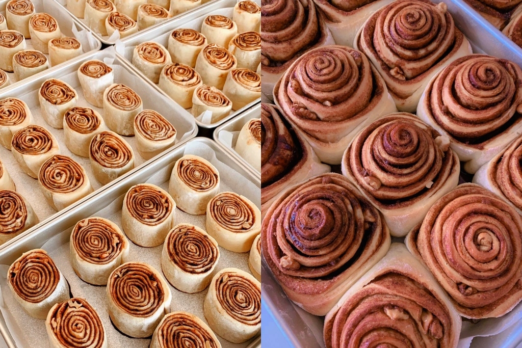 烘best咖啡甜點親子共學｜台中超人氣肉桂捲專賣店，二樓還有手作烘焙教學 @飛天璇的口袋