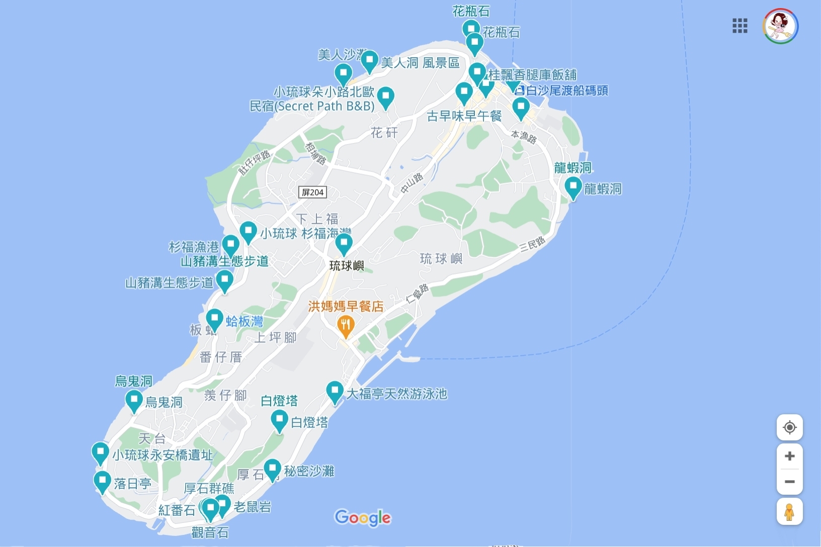 小琉球行前準備｜小琉球交通方式、小琉球租車、小琉球船票、小琉球住宿、小琉球行程 @飛天璇的口袋