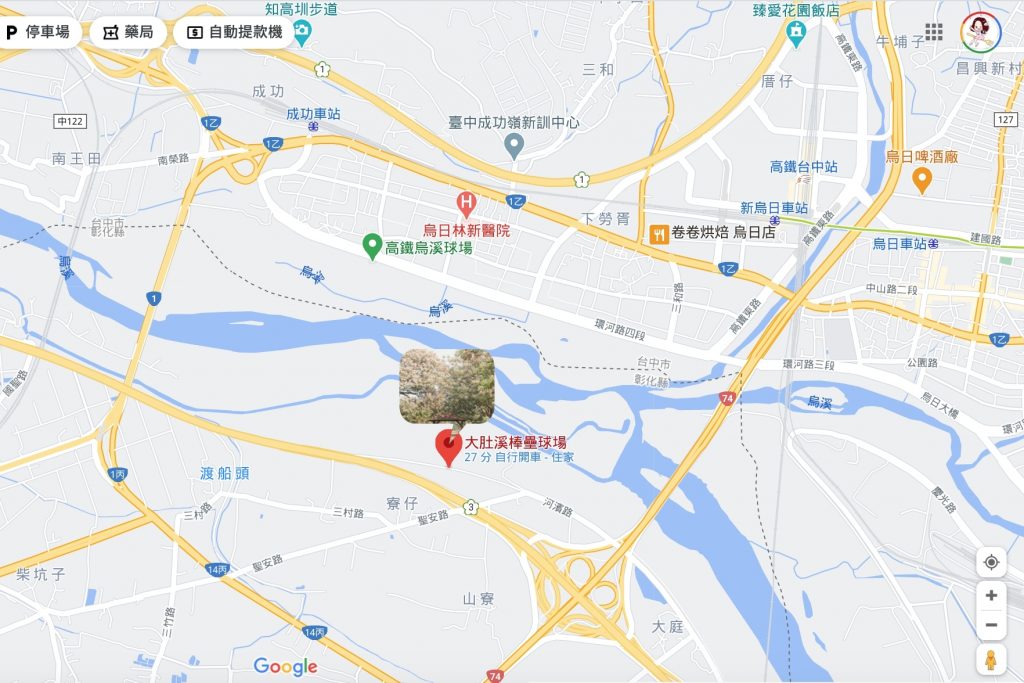 彰化景點｜大肚溪棒壘球場，彰化最美苦楝花秘境，漫步悠閒浪漫的紫色隧道 @飛天璇的口袋