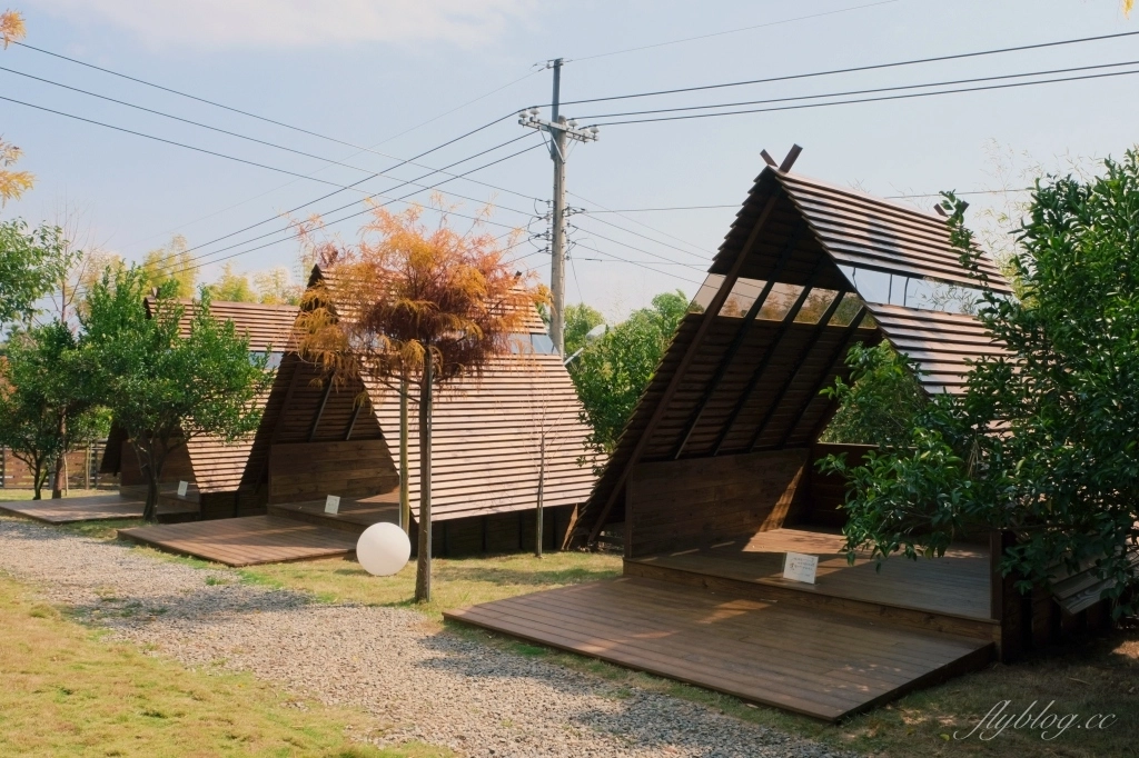 【台中東勢】日日木木，在橘子樹林裡露營野餐，還有可愛帳蓬和大片草地 @飛天璇的口袋
