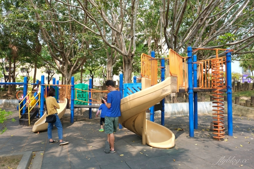 台中北屯舊社公園｜搭乘台中捷運松竹站下車即到，綠意盎然充滿綠意的生態公園 @飛天璇的口袋