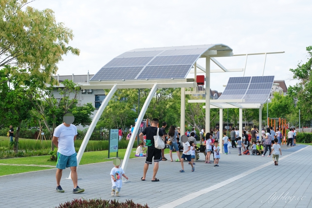 台中南屯｜黎新公園，可愛的大西瓜攀架共融式公園，台中南屯最佳大自然生態教室 @飛天璇的口袋