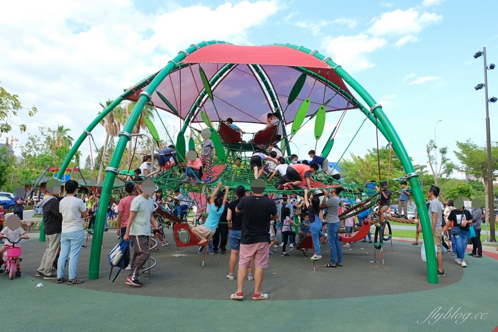 台中南屯｜黎新公園，可愛的大西瓜攀架共融式公園，台中南屯最佳大自然生態教室 @飛天璇的口袋