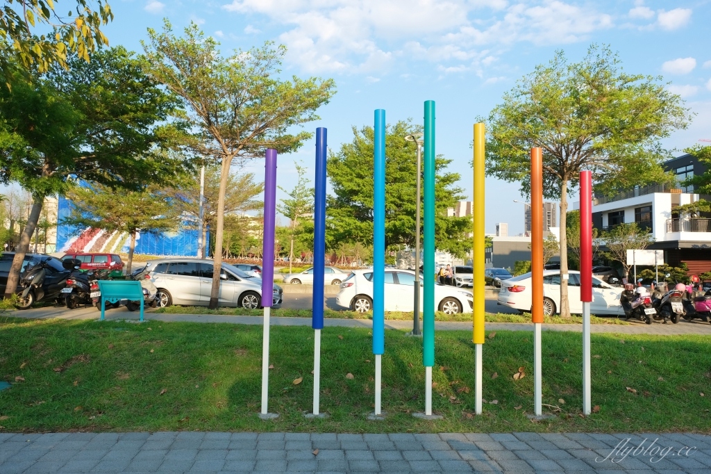 台中南屯｜黎新公園，可愛的大西瓜攀架共融式公園，台中南屯最佳大自然生態教室 @飛天璇的口袋