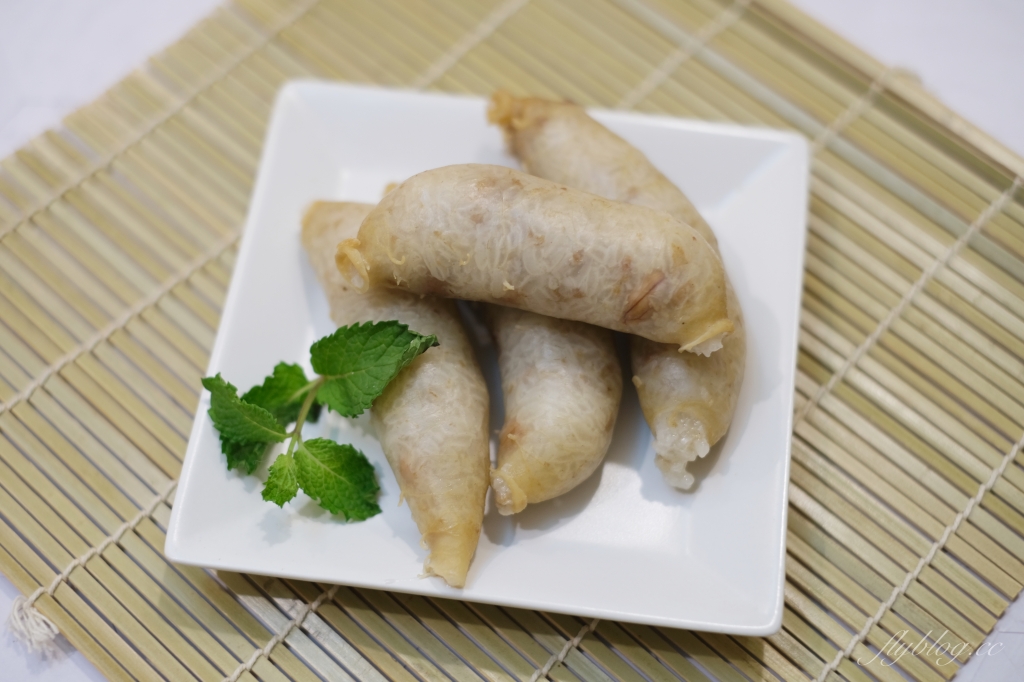 嘉義朴子｜微笑糯米腸：傳承至外婆和媽媽的好味道，嘉義朴子市場人氣糯米腸 @飛天璇的口袋