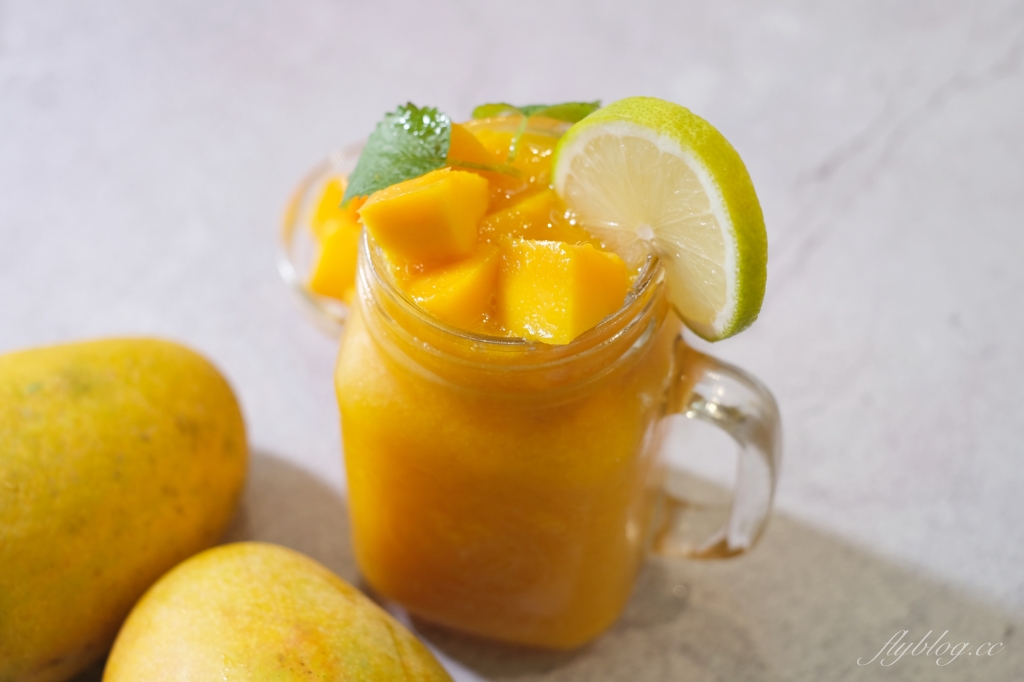 食譜分享｜芒果冰沙作法做法，5分鐘做一杯新鮮芒果冰沙，家裡就是現成的冰果室 @飛天璇的口袋