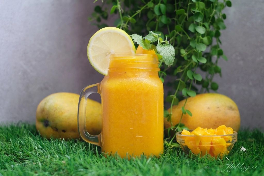 食譜分享｜芒果冰沙作法做法，5分鐘做一杯新鮮芒果冰沙，家裡就是現成的冰果室 @飛天璇的口袋