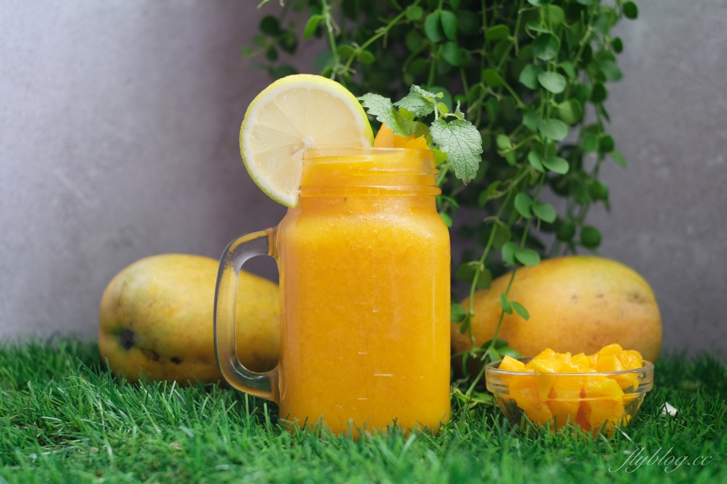 食譜分享｜芒果冰沙作法做法，5分鐘做一杯新鮮芒果冰沙，家裡就是現成的冰果室 @飛天璇的口袋