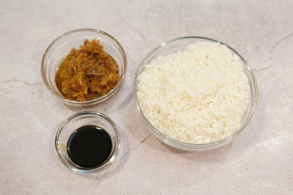 【食譜分享】干貝XO醬油飯食譜 只要準備三種材料 煮一鍋干貝XO醬油飯做法 @飛天璇的口袋