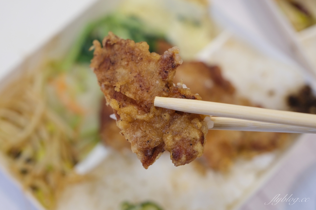 台中北區｜石蜜園．網友推薦排骨便當店，白飯讓我覺得好好吃 @飛天璇的口袋