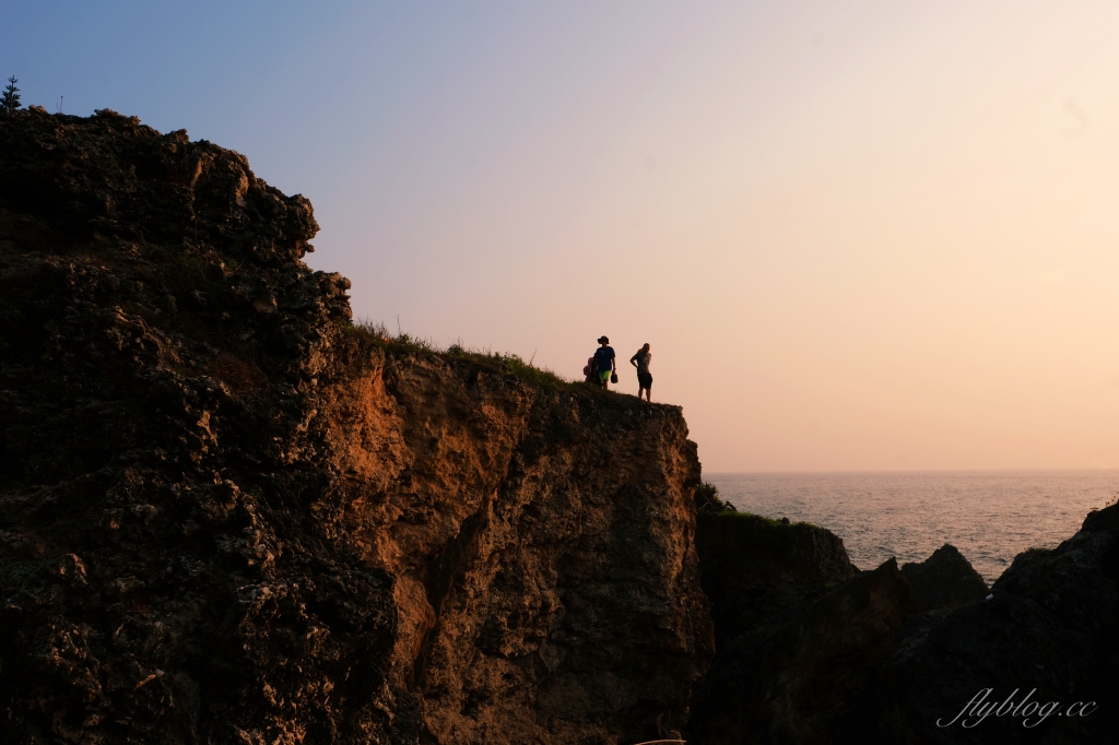 永安橋遺址｜小琉球最棒的欣賞落日秘境，遠古流傳的珊瑚岩 @飛天璇的口袋