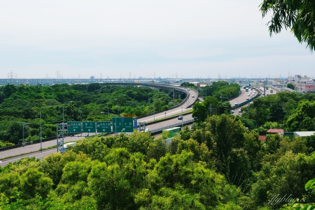 【台中烏日】知高圳步道，延途林蔭、石板路和木棧道，輕鬆360度遠眺台中美景 @飛天璇的口袋