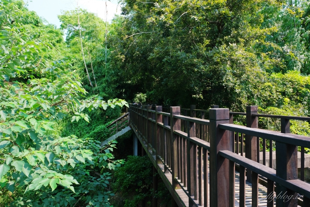 【台中烏日】知高圳步道，延途林蔭、石板路和木棧道，輕鬆360度遠眺台中美景 @飛天璇的口袋