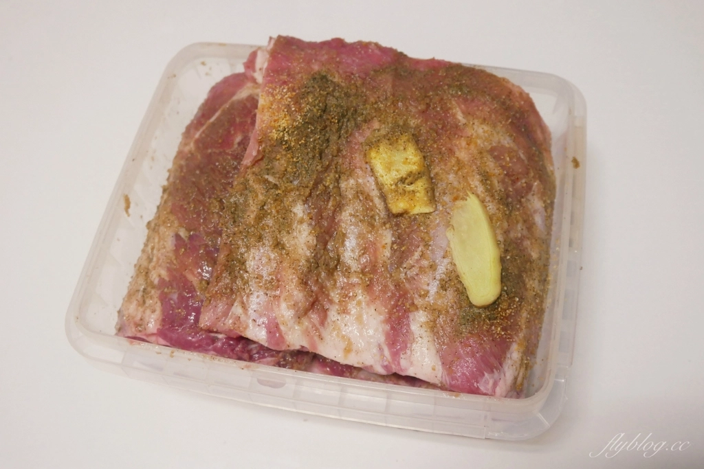 豬肋排做法｜居家「氣炸烤箱豬肋排食譜」分享，美式餐廳超人氣料理上桌 @飛天璇的口袋