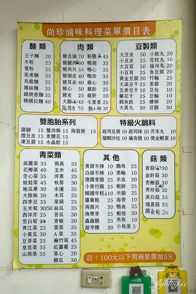 台中北屯｜尚珍滷味．超過百種的食材，一吃近20年的滷味 @飛天璇的口袋