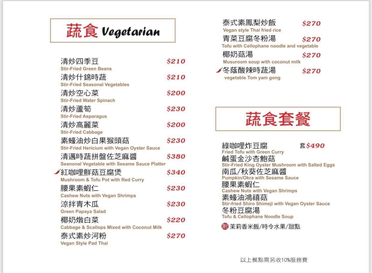 湄南河泰式庭園餐廳｜浪漫的庭園用餐空間，台中米其林餐盤推薦泰式餐廳 @飛天璇的口袋