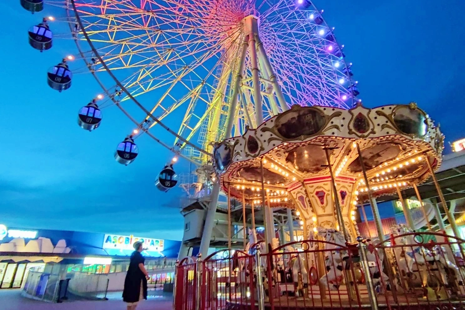 【台中梧棲】台中之星摩天輪，台中三井OUTLET~全台最高的臨海摩天輪，瞭望台中港、海景山景以及夕陽 @飛天璇的口袋