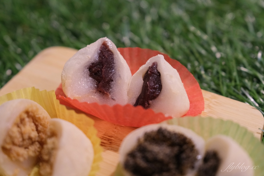 龍山手工麻糬｜外皮軟Q內餡料多，每日手工現做鹿港伴手禮 @飛天璇的口袋