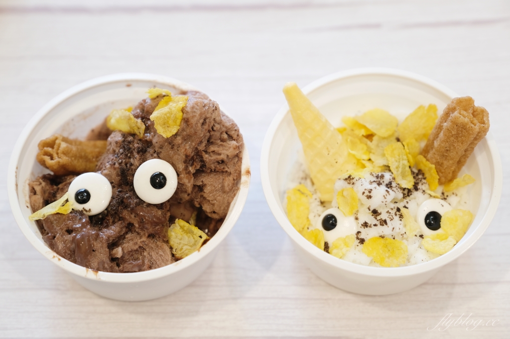 【台中北區】路地ろじ，從台中起家拓展至全球，超可愛的怪物冰也可以DIY @飛天璇的口袋