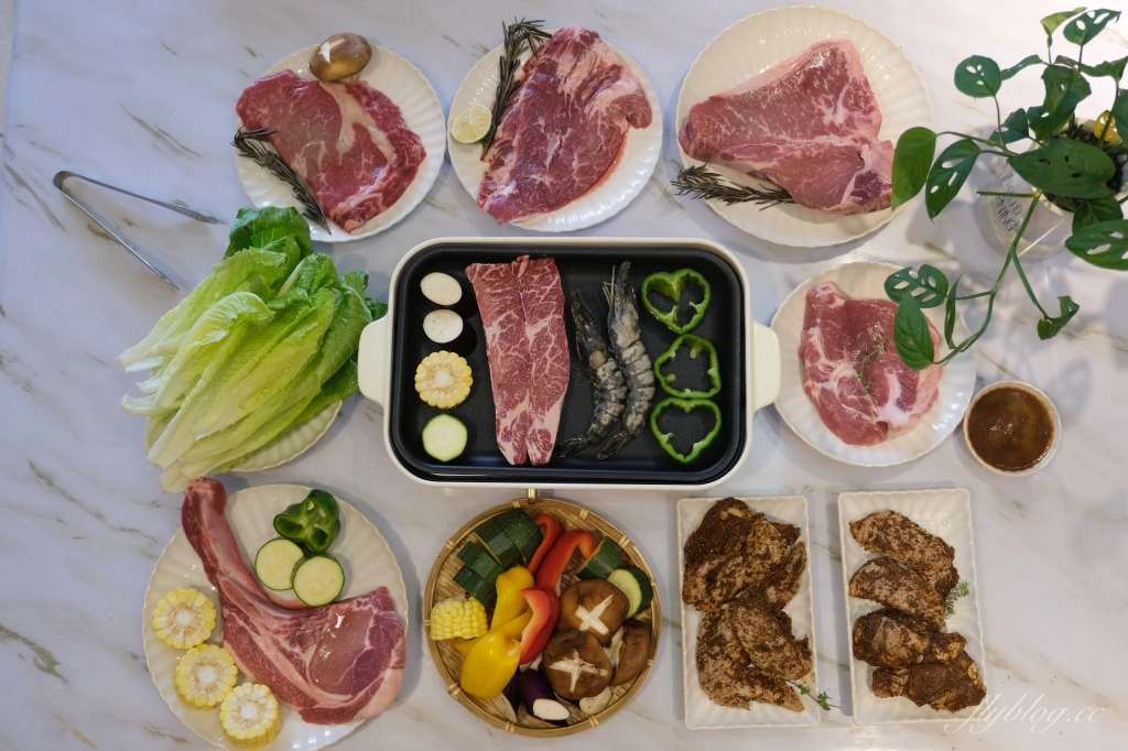 【台中西區】Fore Restaurant肉品組 中秋節在家烤肉更方便 頂級肉品禮盒宅配到家 @飛天璇的口袋