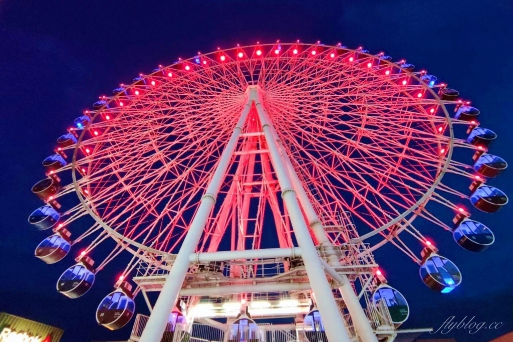 【台中梧棲】台中之星摩天輪，台中三井OUTLET~全台最高的臨海摩天輪，瞭望台中港、海景山景以及夕陽 @飛天璇的口袋