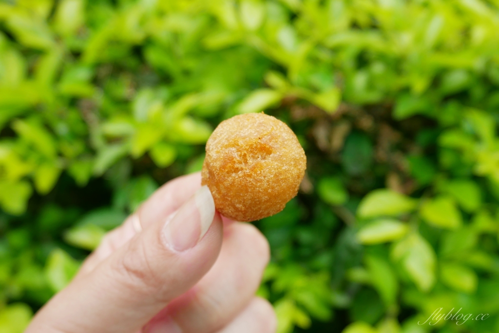 新竹北區｜林家芋泥球｜城隍廟超大顆芋泥球，吃得到芋頭纖維和蜂蜜香氣 @飛天璇的口袋