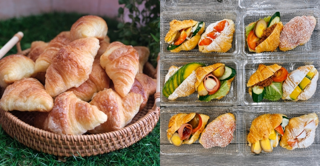 【台中超市】楓康超市 現烤烘焙丹麥小牛角一個不到$5元 CP值超高 @飛天璇的口袋