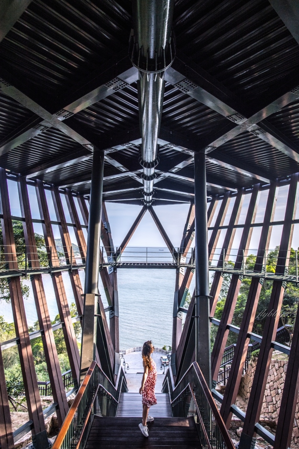 【馬祖南竿】媽祖巨神像，全世界最高的媽祖神像，鑽轎底走坑道祈求平安好運 @飛天璇的口袋